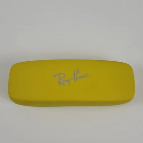 Ray-Ban Case yellow Slim Hard Clamshell Sunglasses  KINGDA Red Interior - Picture 1 of 9