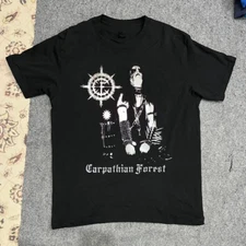 NEW Carpathian Forest Band Gift For Fan Short Sleeve Black All Size Shirt YA90