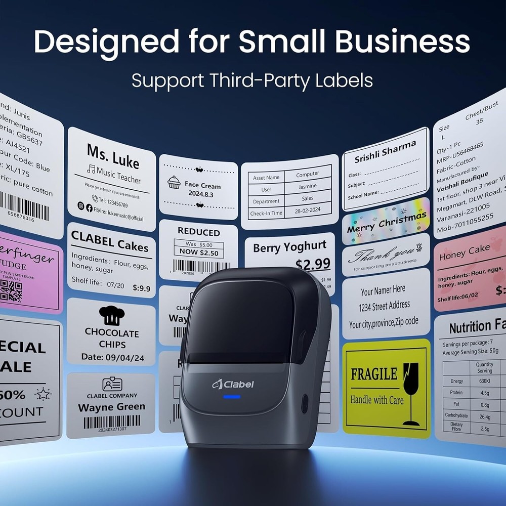 2 Inch Mini Label Maker Machine with Tape 221B Thermal Inkless Printer 2 Inch Mini Label Maker Machine with Tape 221B Thermal Inkless Printer