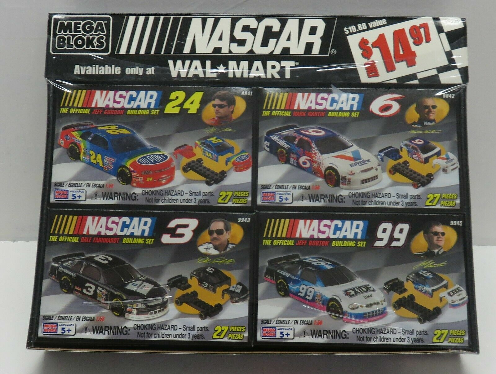 mega bloks nascar