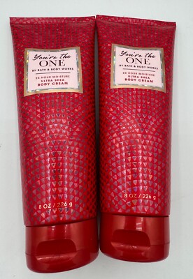Bath and Body Works Ultra Shea Body Cream | You're The One | 8 oz X2!