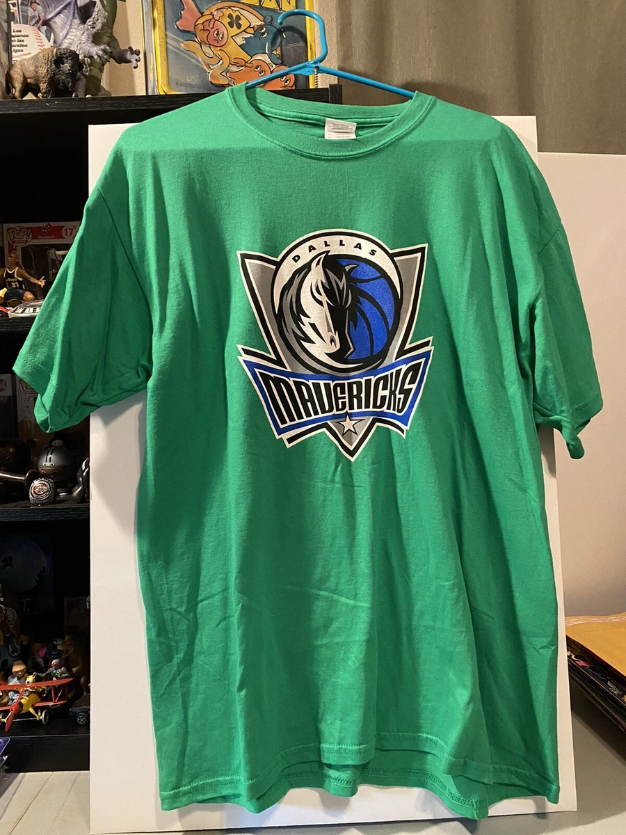 Dallas Mavericks Size Large Green Tshirt eBay