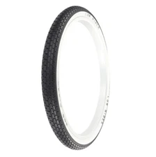 PRO+ BICYCLE TIRE 26 x 2.125 BLACK/WHITEWALL G-5009 BRICK TREAD W/ LOWRIDER TEXT