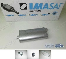 IMASAF ESD Auspuff Endtopf + Anbauteile für Volvo 740 + 760 + 940 + 960