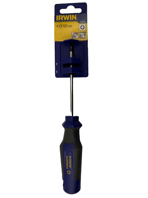 Irwin Pro 5 mm x 100 mm PZ #1 Komfortgriff Schraubendreher - Brandneu