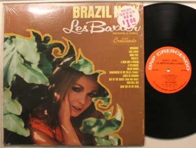 Les Baxter LP Brazil Now! Auf Gnp - NM/VG (IN Schrumpfen; Loch Punch )
