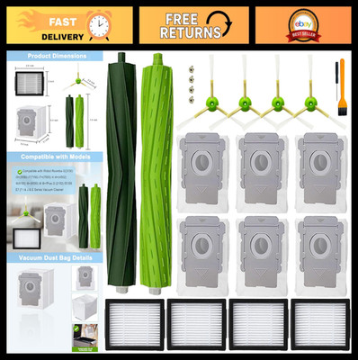 Replacement Parts Accessories for iRobot Roomba i3 i3+ i7 i7+ i4+ i5 i5+ j5 j5+