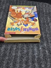 North and South Nintendo NES Completo en Caja CIB Probado Funcionando Aut&eacute;ntico