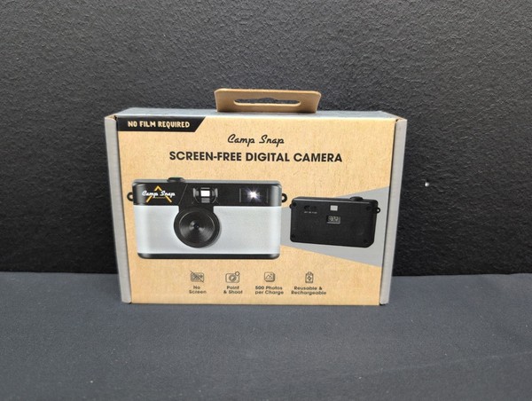Cámara digital Camp Snap Screen sin pantalla no requiere película plata mercurio