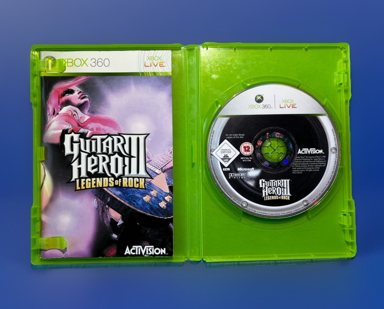Jeu Guitar Hero III 3 Legends of Rock / Version Française Intégrale / Xbox 360