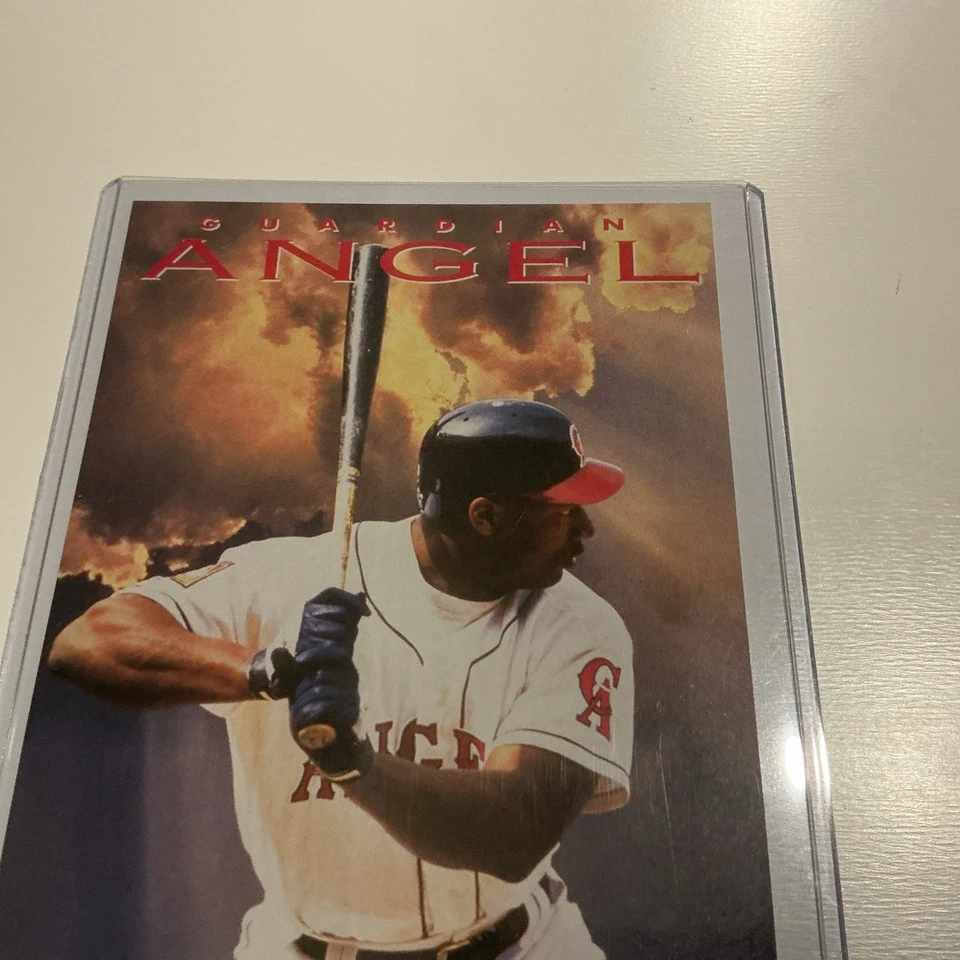 Vintage 1994 Bo Jackson Promo Poster Card Guardian Angel Angels 4 X 6 VERY RARE - Image 2 of 4