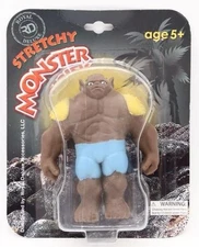 Royal Deluxe Stretchy Monster 5 1/2" BROWN BEAST Figure NEW