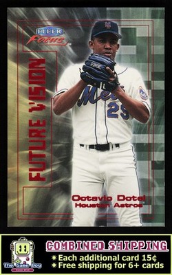 2000 Fleer Focus Future Vision #6 FV Octavio Dotel Houston Astros