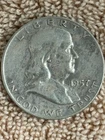 Franklin Half Dollar 1957-D (Denver Mint) 50C 90% Silver Circulated (55)