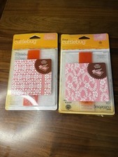 2 Cricut Cuttlebug 1 Anna Griffin Truillage Enrejado Embossing Folder Border