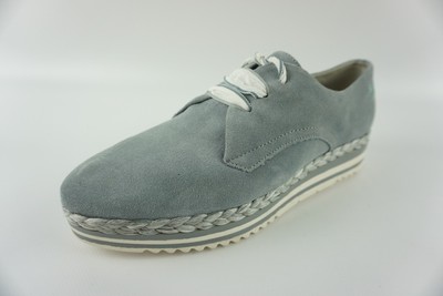 Marco Tozzi Schuhe Damen Größe 39 40 41 42 Blau Hellblau Schnürschuhe Halbschuhe