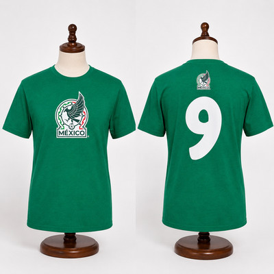2026 Tournament Custom Number Mexican Heritage T-Shirt Soccer Football Shirt