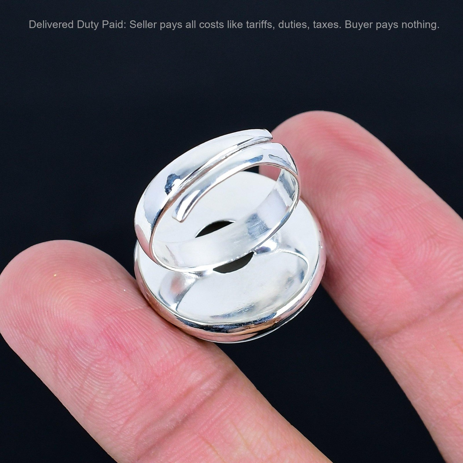 как выглядит 925 Silver Natural Capricorn Zodiac Sign In Red Onyx Multi Stone Ethnic New Ring фото