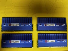 Kingston HyperX DDR3 1800MHz DIMM's - Model:KHX1800C9D3T1K3 (4x2GB)