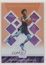 2018-19 Panini Status Rookie Credentials Orange Devonte' Graham #39 0hx1