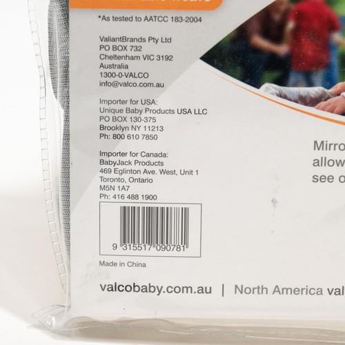 Valco Baby Zip-In Insect UV Protection Mesh for Rebel Q & Zee Spark Stroller NEW - Picture 6 of 6