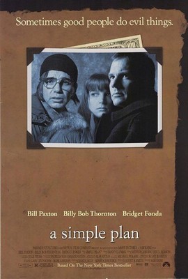 A SIMPLE PLAN (1998) Original Rolled DS Movie Poster