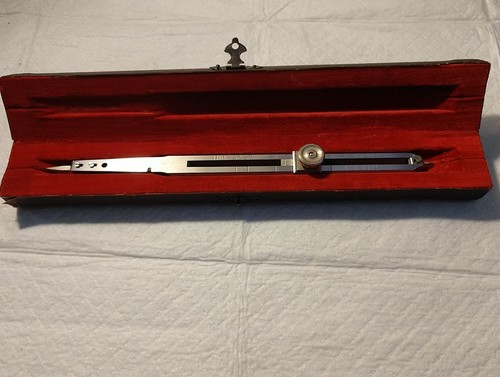 PROPORTIONAL DIVIDER DRAFTING TOOL... ENGRAVED, K.C BULLOCK