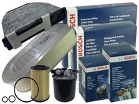 Bosch Inspektionsset FÜR Mercedes E C GLK Klasse W204 W212 X204 S212 180-250 CDI