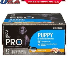 Chicken Stew Wet Dog Food Grain Free Puppy Nutrition 3.5oz Cups 12 Pack New 5.38 per gallon