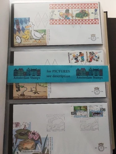 Netherlands 2000-2009 vf collection fdc's in 2 albums High CAT Value