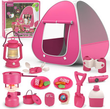 Kids Camping Set with Tent - Pop up Tent, Kids Play Tents Outdoor Toys Camping T