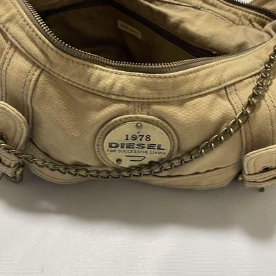 Diesel Men Vhtf Rare Archive Shoulder Bag Y2K Crescent Moon 1978