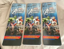 Lot Of 3 Marvel Avengers Assemble Craft Stickers Sets Great For Scrapbooking NEW