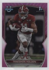 2022 Bowman U Chrome Pink Refractor Traeshon Holden #18 10tb