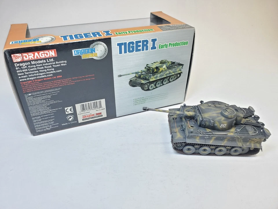 Dragon Armor 60098 1:72 Tiger I Early Production "Das Reich" Russia 1943 Tank - Image 2 of 4