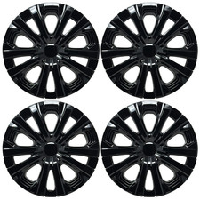 New Hubcap Set For Toyota Corolla 2020-2022 Prius 2019-2022 15 Replica Black New Hubcap Set For Toyota Corolla 2020-2022 Prius 2019-2022 15 Replica Black
