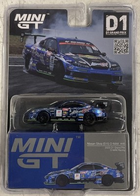 Mini GT Nissan Silvia (S15) D-MAX Racing #46 2023 D1 Grand Prix #857