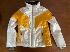 Obermeyer Teen Girls Ski Jacket 14/16 Yellow  White