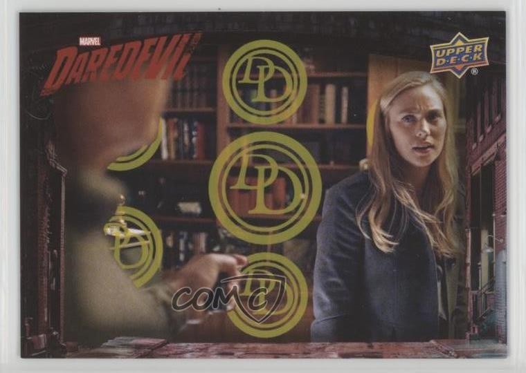 2018 Marvel Daredevil Seasons 1 & 2 Yellow Foil 60/99 The Blacksmith #93 4fl