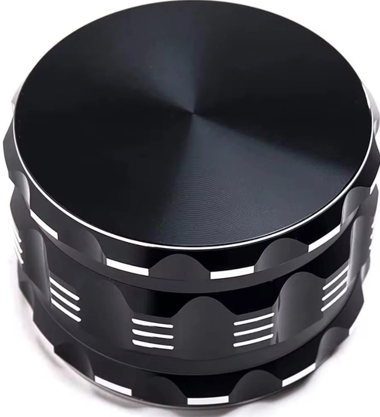 Herb Spice Grinder | 3 Inch | Black Aluminum | Manual | Ergonomic | Magnetic Lid
Opens in a new wind