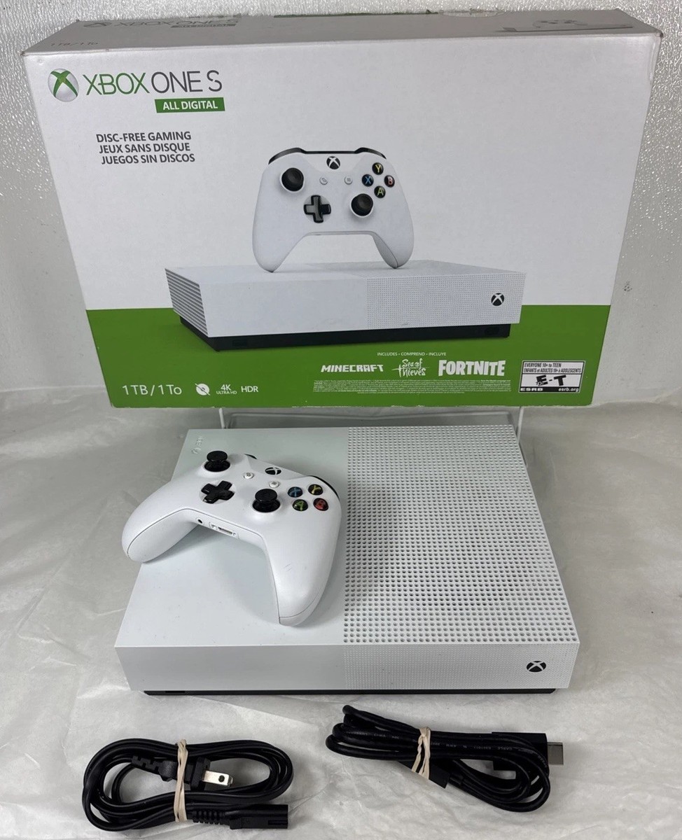 Microsoft Xbox One S All-Digital Edition 1TB Video Game Console