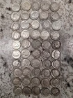 1964 (50)  Roosevelt Dime - 50 Total - One Roll - 90% Silver