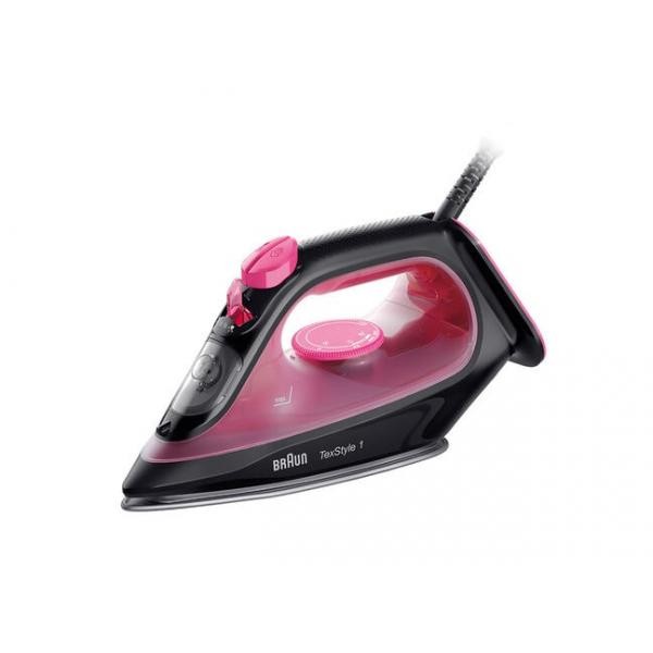 Plancha De Vapor Braun Texstyle Si1070pu Morado/blanco Suela De Ceramica 130g/mi