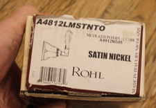 Rohl A4812LMSTNTO Shower volume control trim Satin Nickel NEW NIB