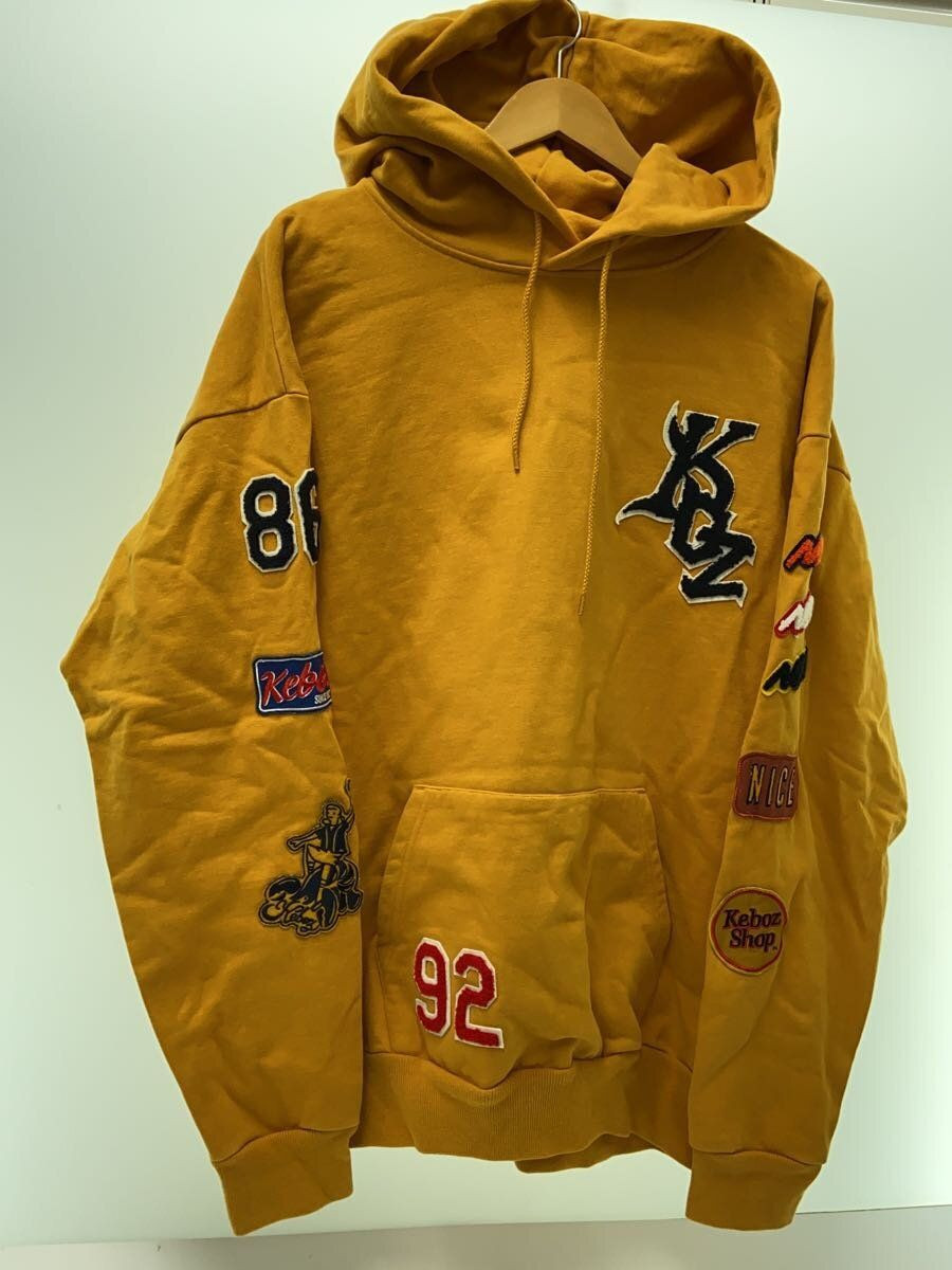 Keboz Zip Hoodie L Cotton Yellow Used | eBay