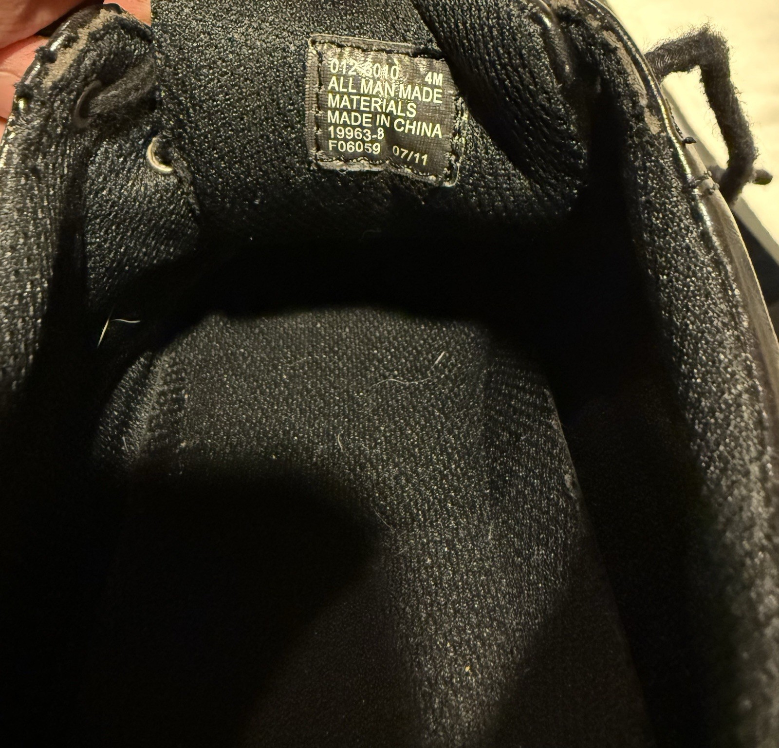 SAOLA Scarpe eleganti stringate nere classiche Michael James ragazzo taglia 4M indossate leggermente