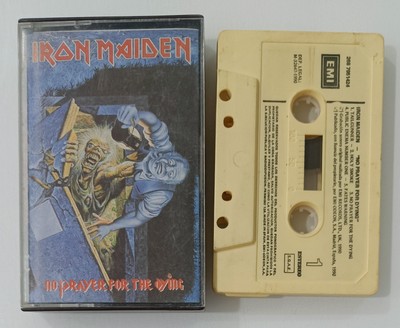 IRON MAIDEN No player For dying RARE SPANISH  CASSETTE SPAIN