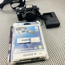 Sony Cyber-Shot DSC-H10 fotocamera digitale con caricatore manuale memoria-chip batteria