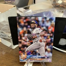 2018 Topps Jose Reyes New York Mets Baseball Card #345