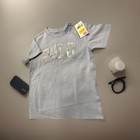 Polo Ralph Lauren Girls Light Blue Graphic Patch Logo Tee Size 5, New With Tags — photo 6